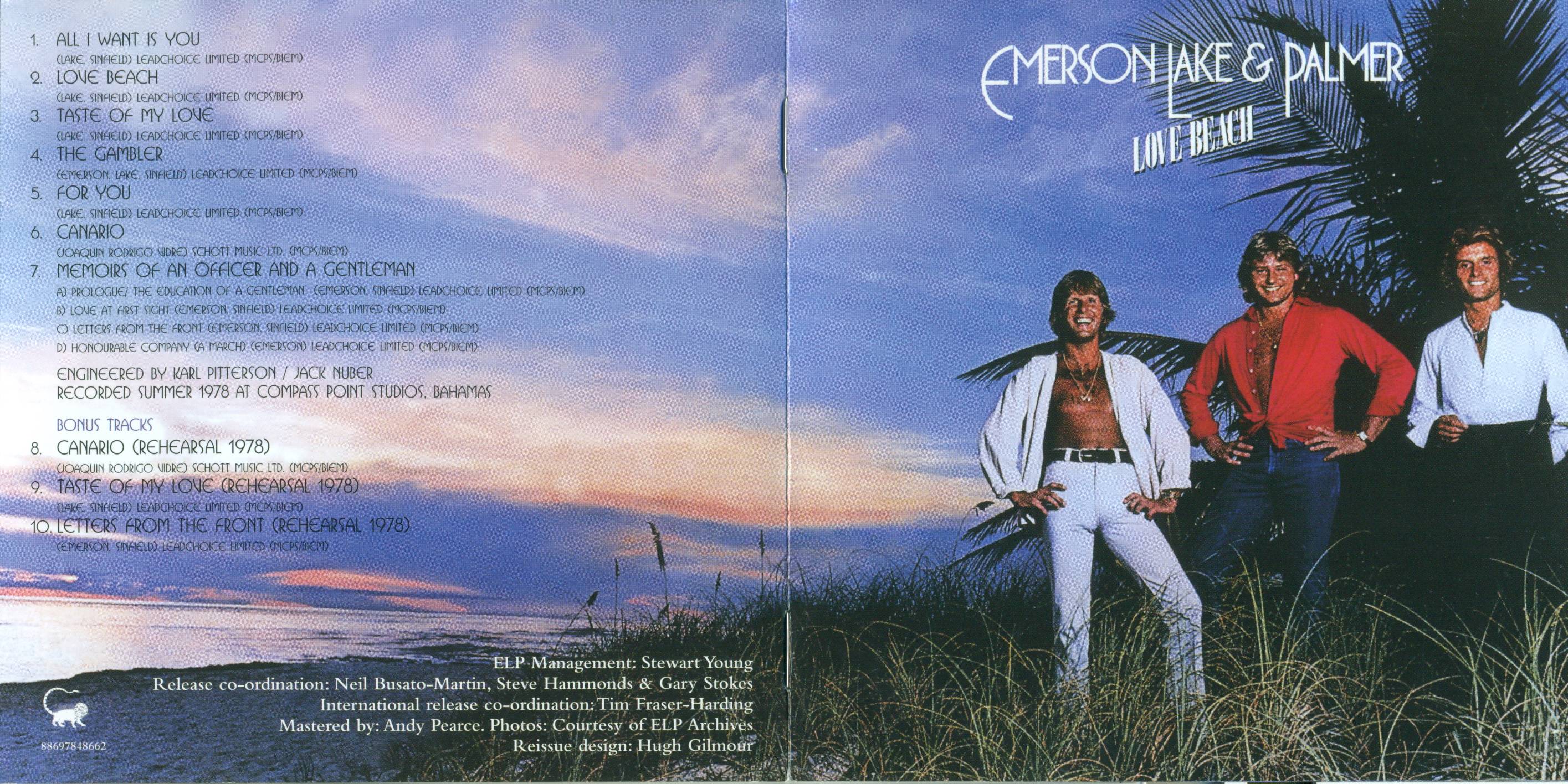 Emerson, Lake and Palmer Love Beach [vkandin fr]